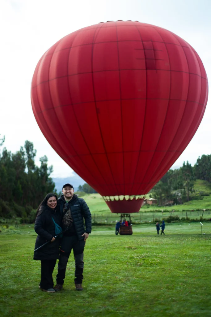 Pre-Boda en Globo Aerostático