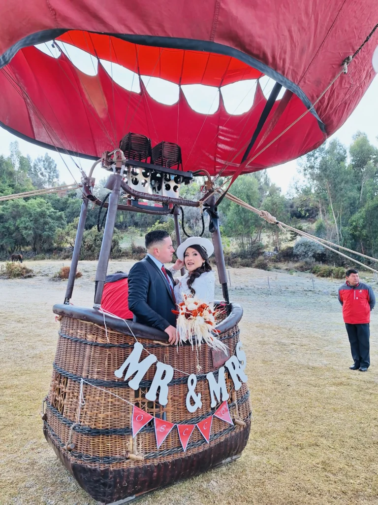 Pre-Boda en Globo Aerostático PLUS