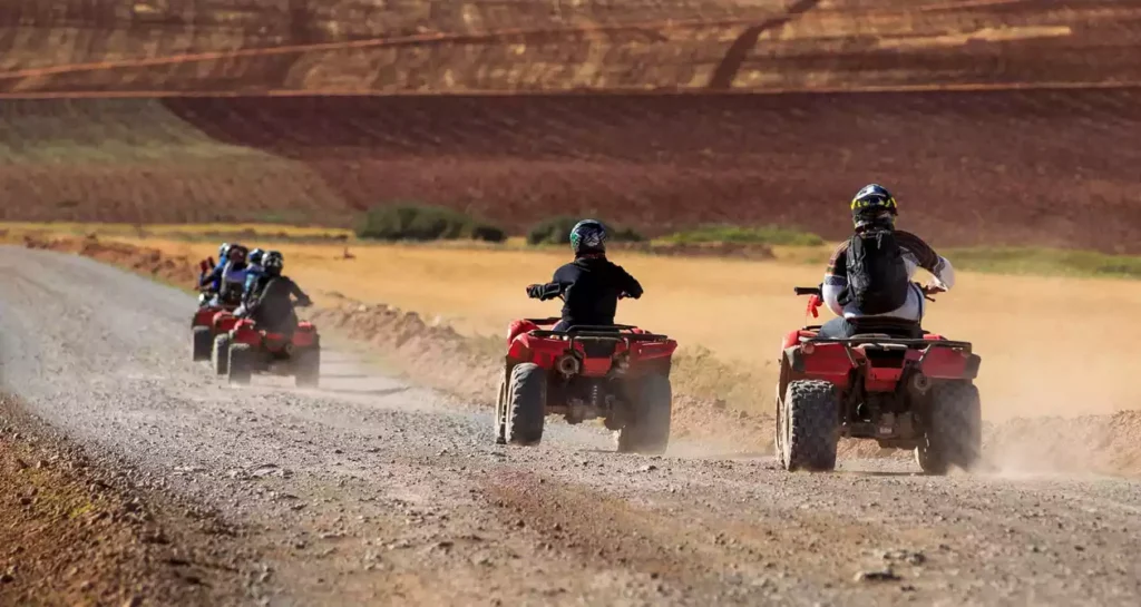 Cuatrimotos vía Maras y Moray